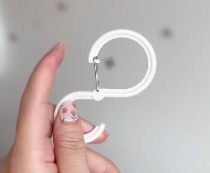 【セリア】めちゃめちゃ優秀!ストッパー付きS字フック