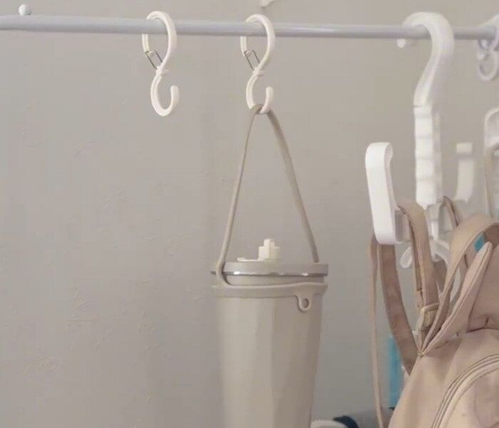 【セリア】めちゃめちゃ優秀!ストッパー付きS字フック