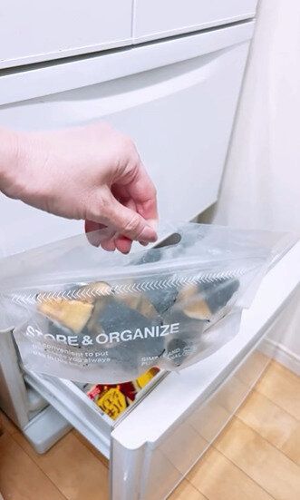 便利でおしゃれ!「立つストックバッグ」