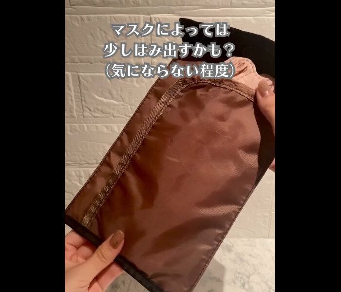 【ダイソー】便利に進化！抗菌マスクポーチ