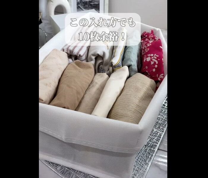 【セリア】10枚余裕！仕切りケーススリム