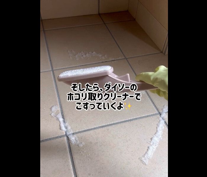 【ダイソー】汚れをかきだす!回転式ホコリ取り