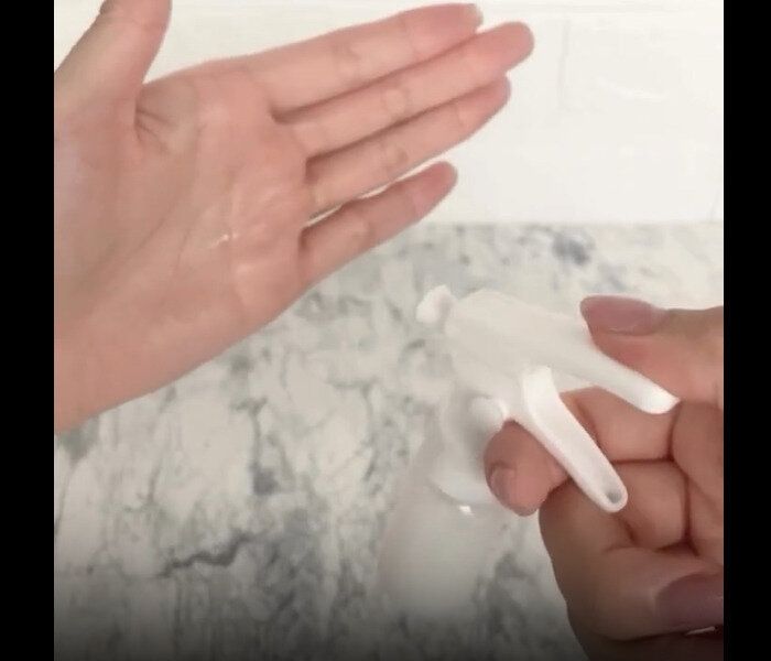 【ダイソー】広範囲にシュッ!レバー式スプレーボトル