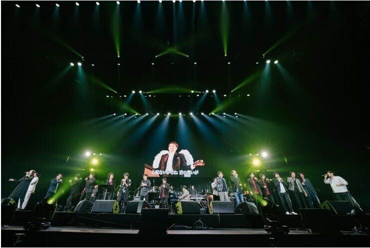 最後のライブも友人と一緒に