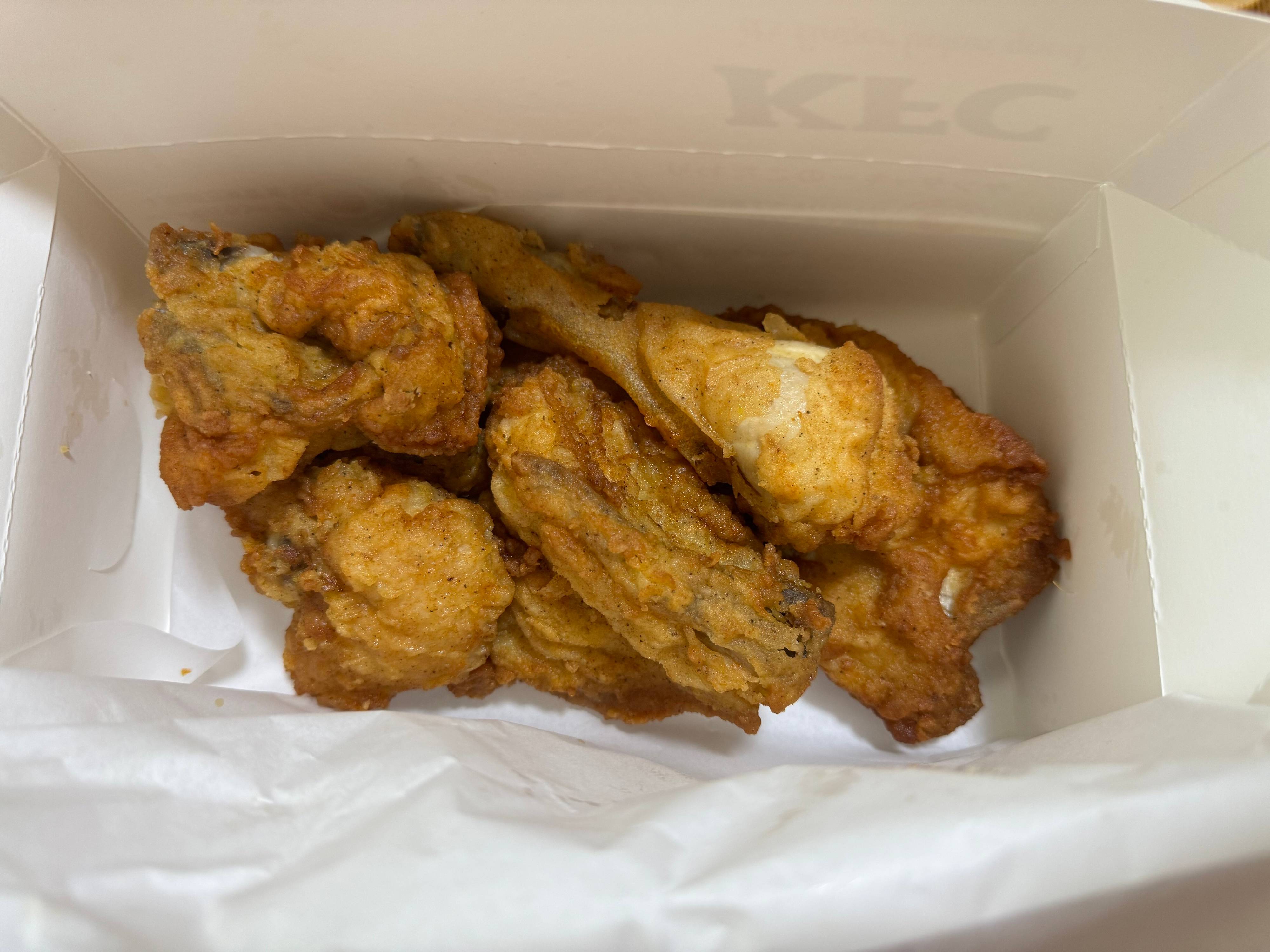 2．チキンを予約すること