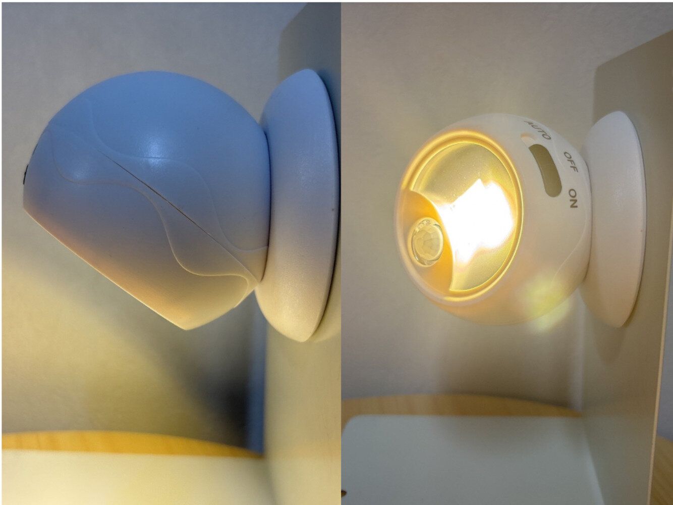 ダイソーセンサーライトボールタイプ