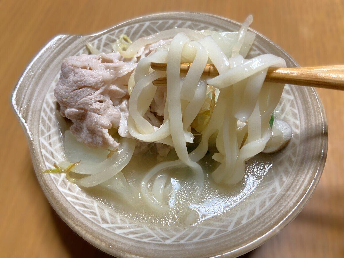 〆にうどん