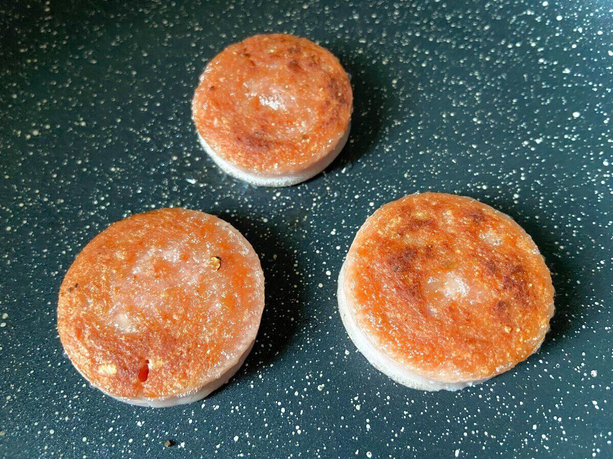 こんがり焼いて