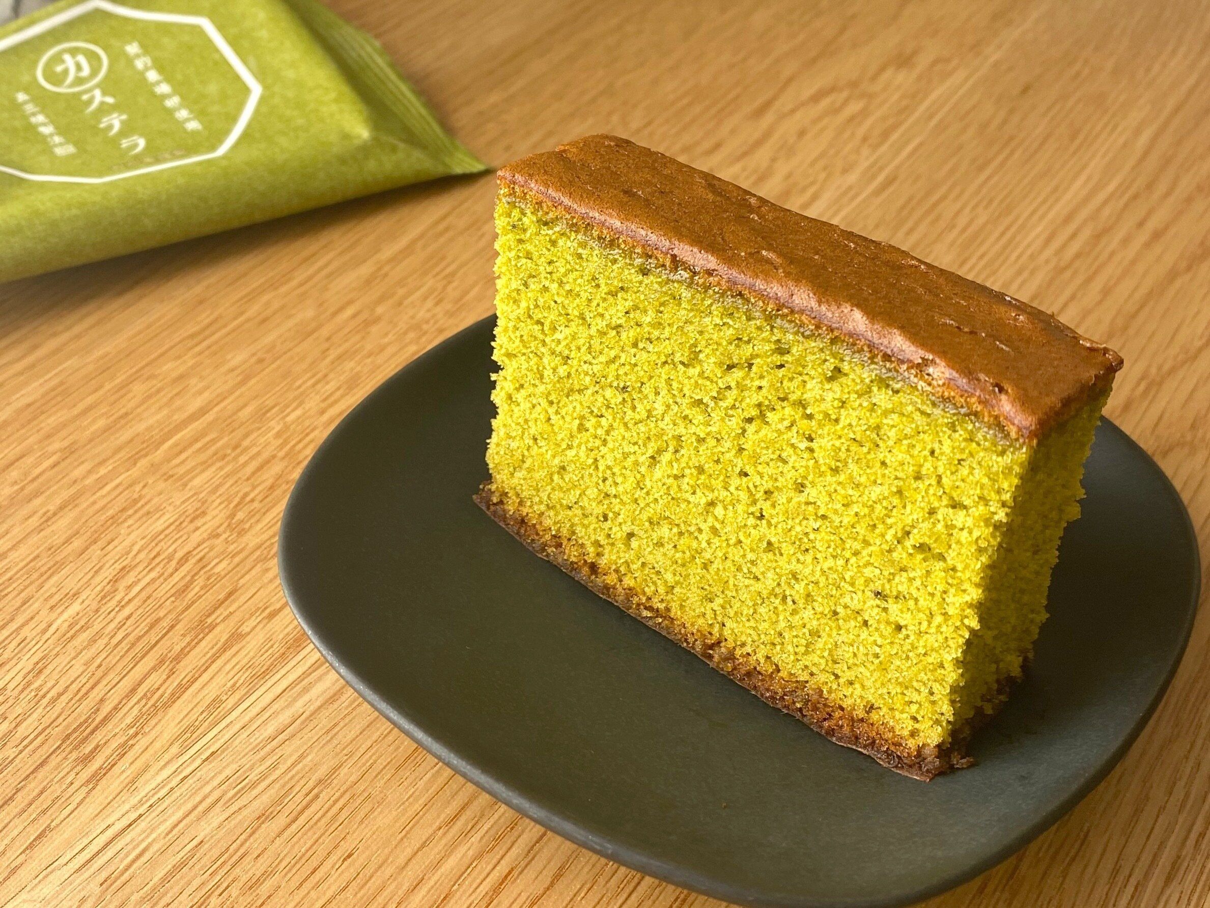 抹茶カステラ（五三焼製法）