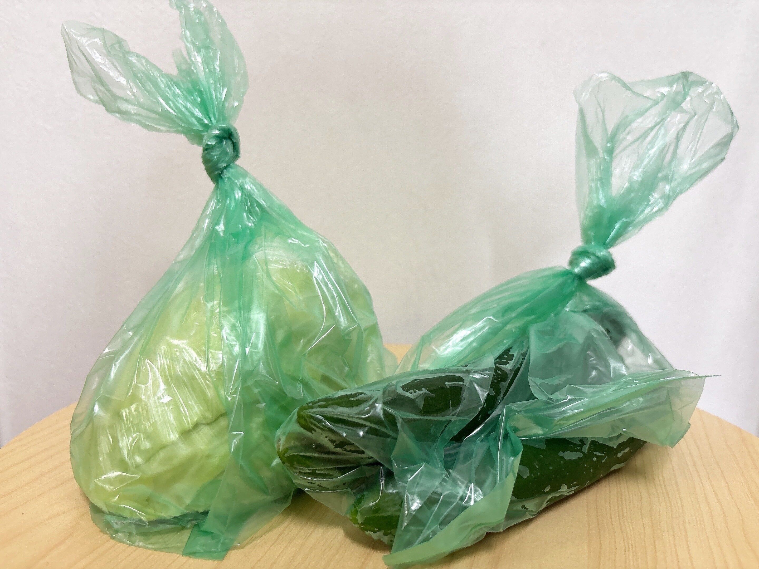 ダイソー野菜鮮度保持袋