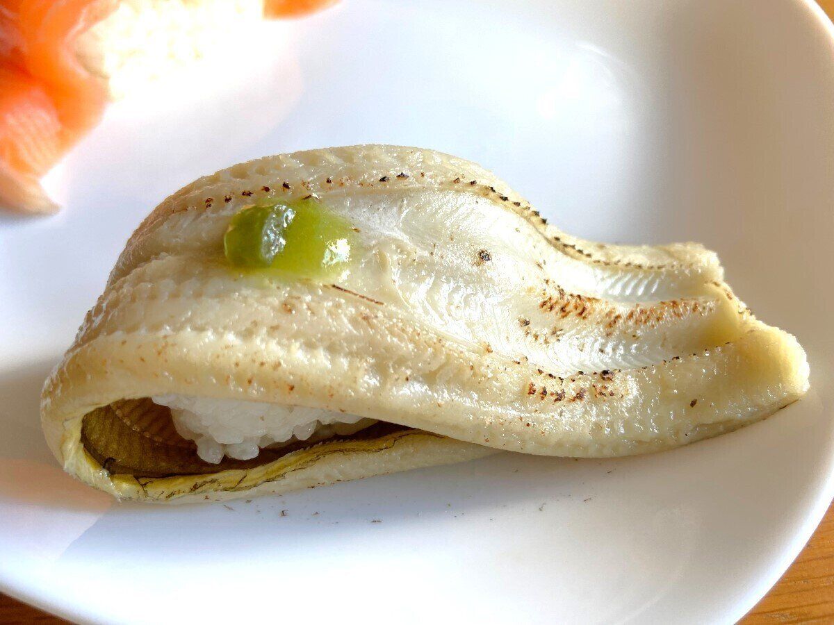 珍しい穴子白焼き