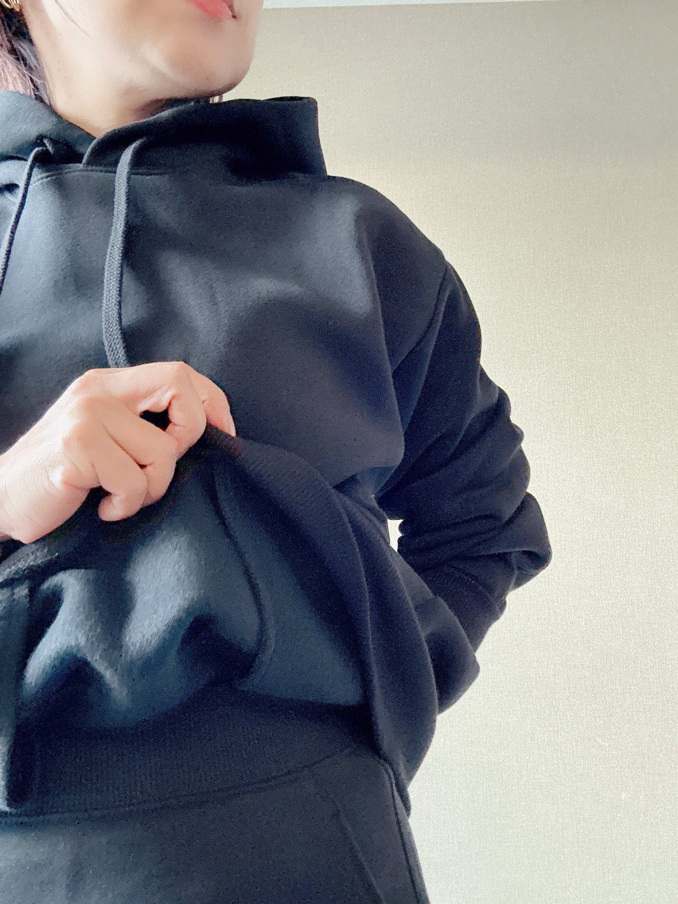 GU ヘビーウェイトスウェットオーバーサイズパーカ