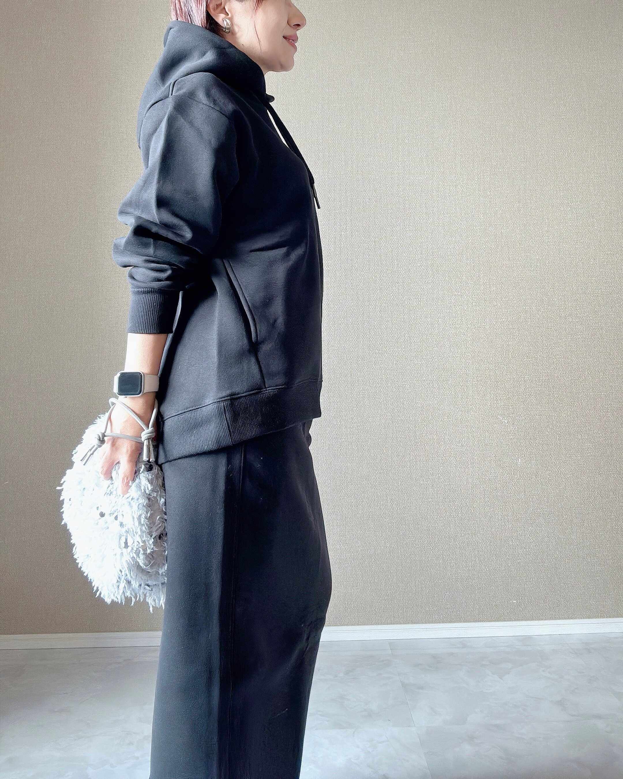 GU ヘビーウェイトオーバーサイズパーカ