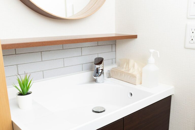 意外なところにシンデレラフィット！もふもふのニャンコがハマったのは色もそっくりな洗面台!?