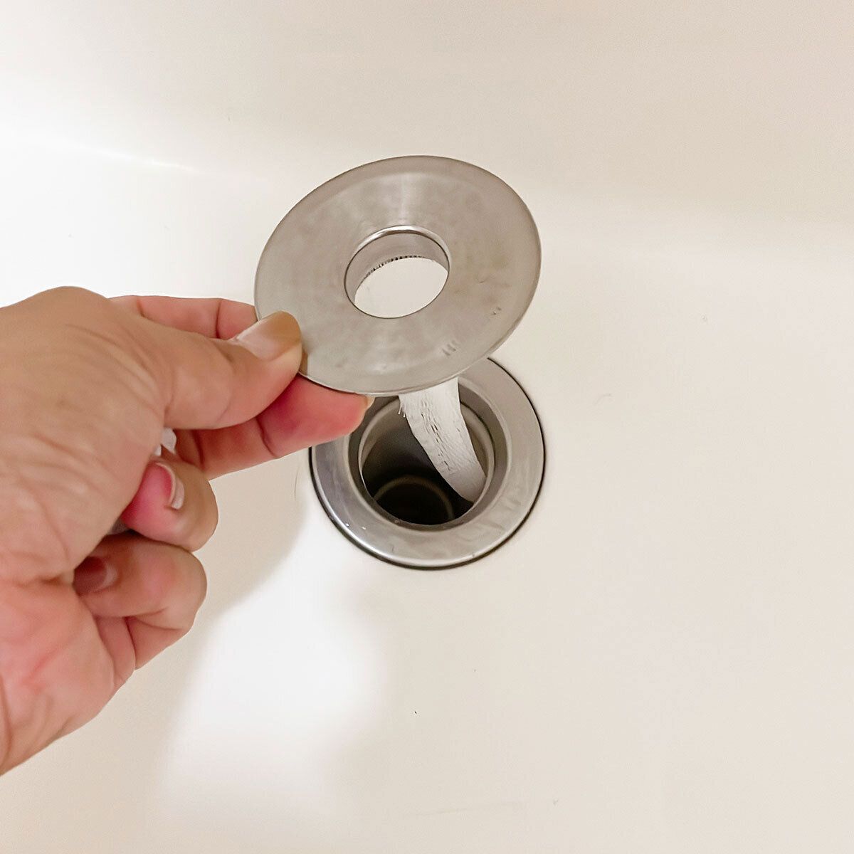 HUBATH洗面台ヘアーキャッチャーにしてよかった