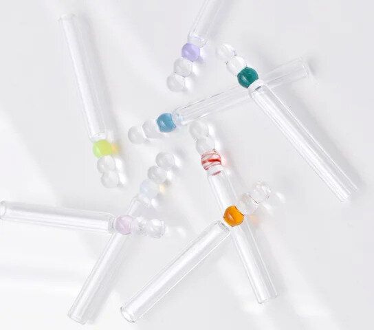 ガラスのキャンドル