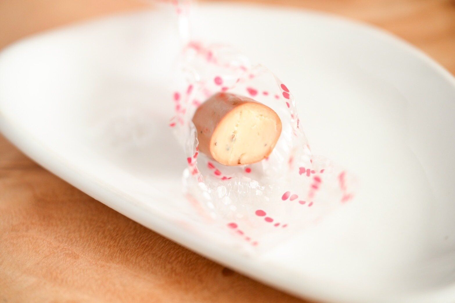 スモークチーズの断面