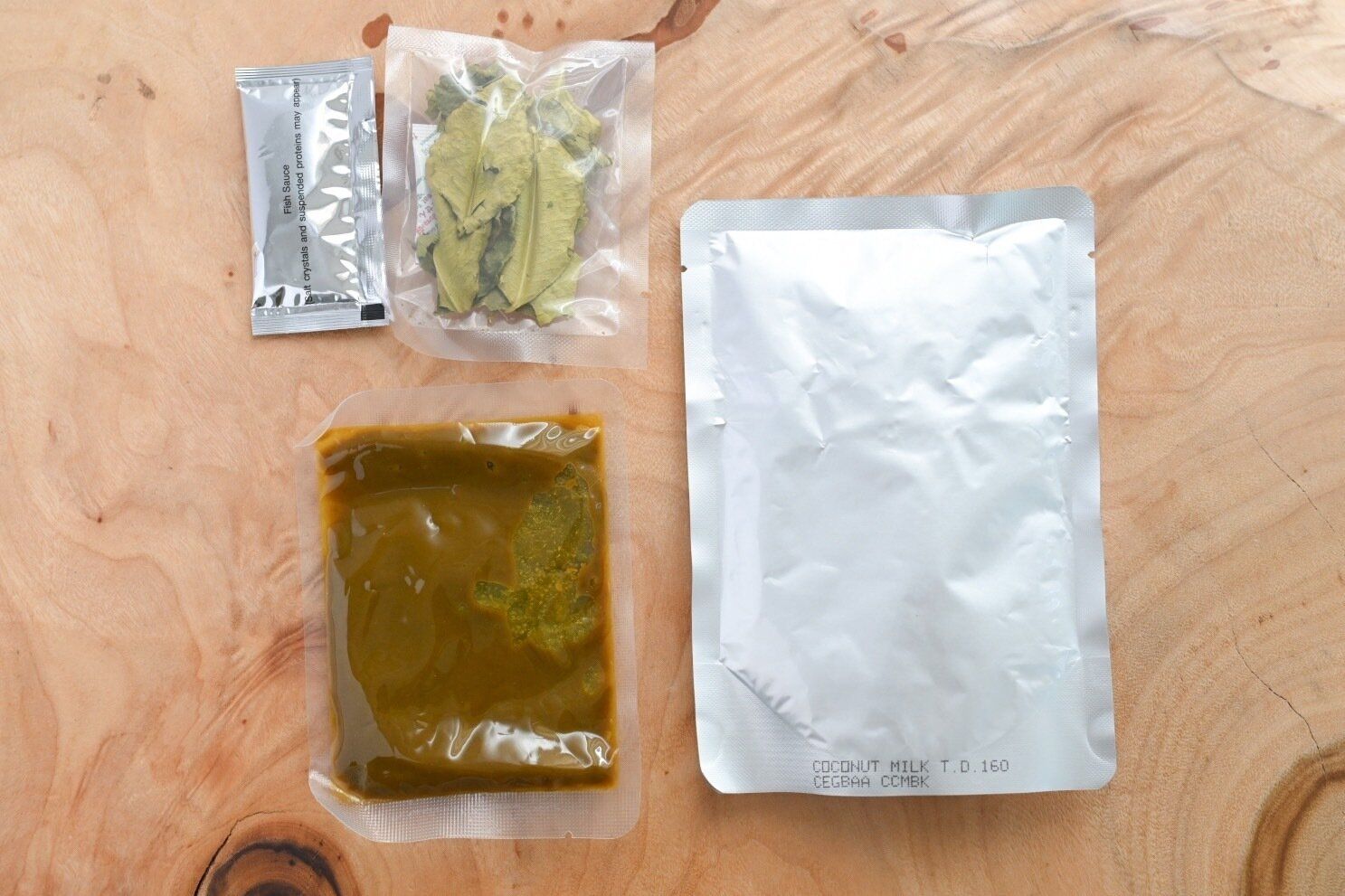 グリーンカレー セットの中身