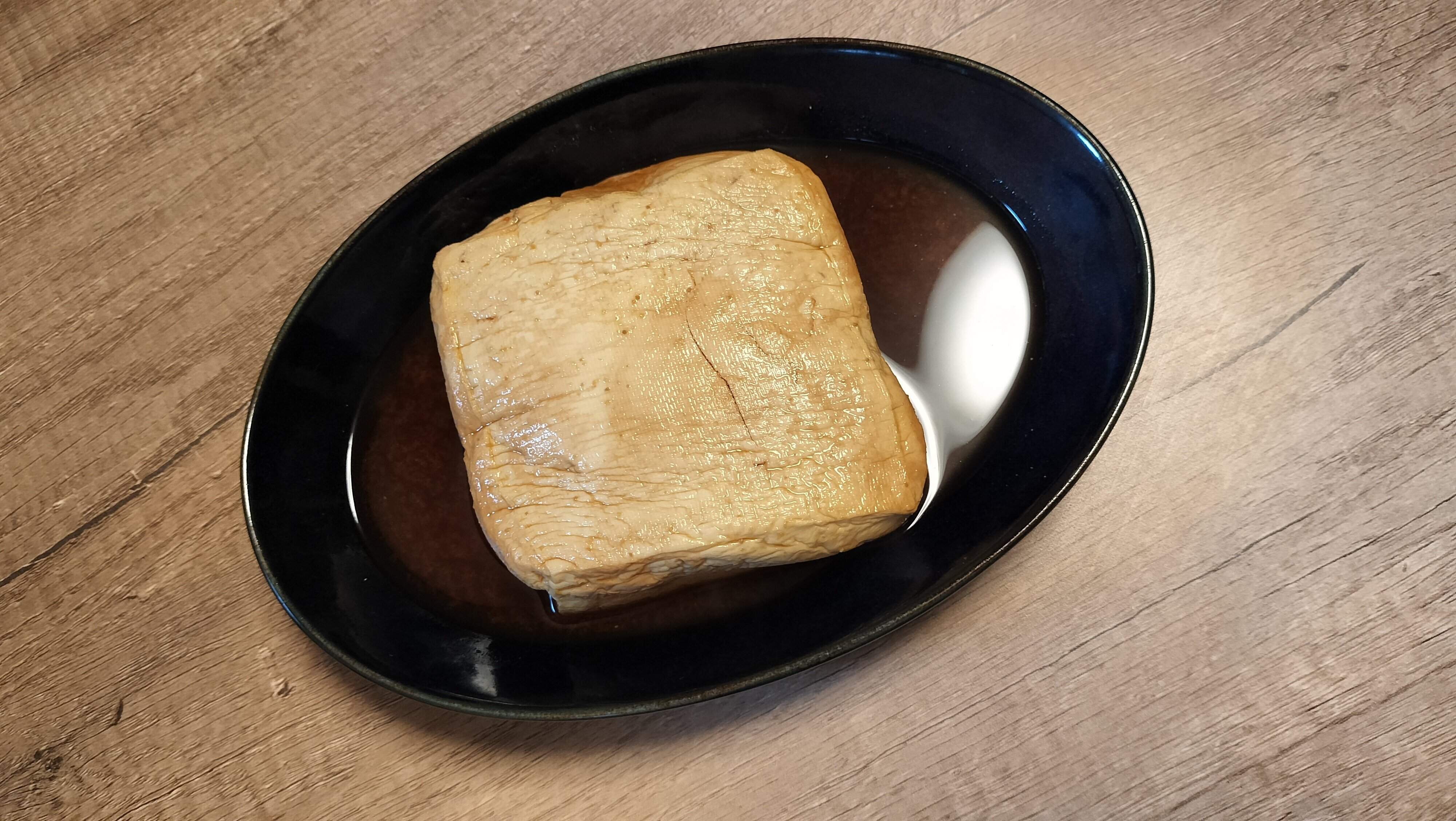 温めてから食べる味しみ豆腐