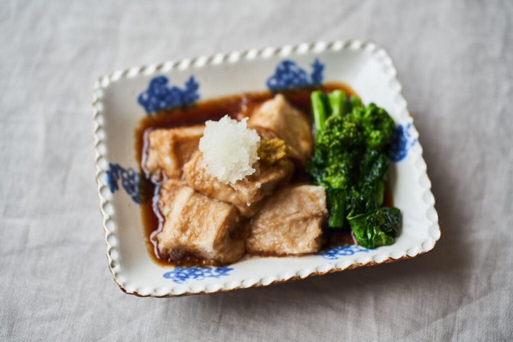 もちもち！ごま豆腐の揚げ出し豆腐
