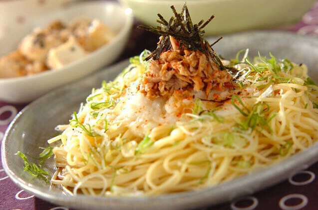 ダブルおろしパスタ