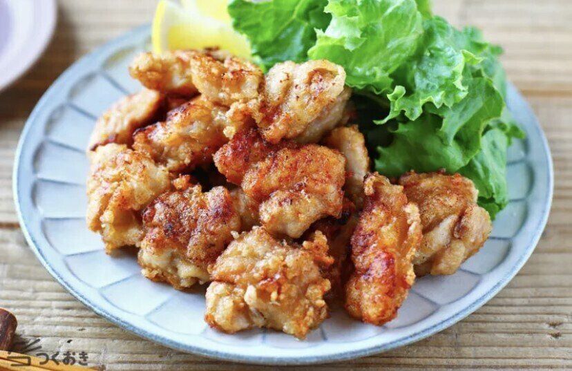 ぽん酢で味決まる鶏のから揚げ