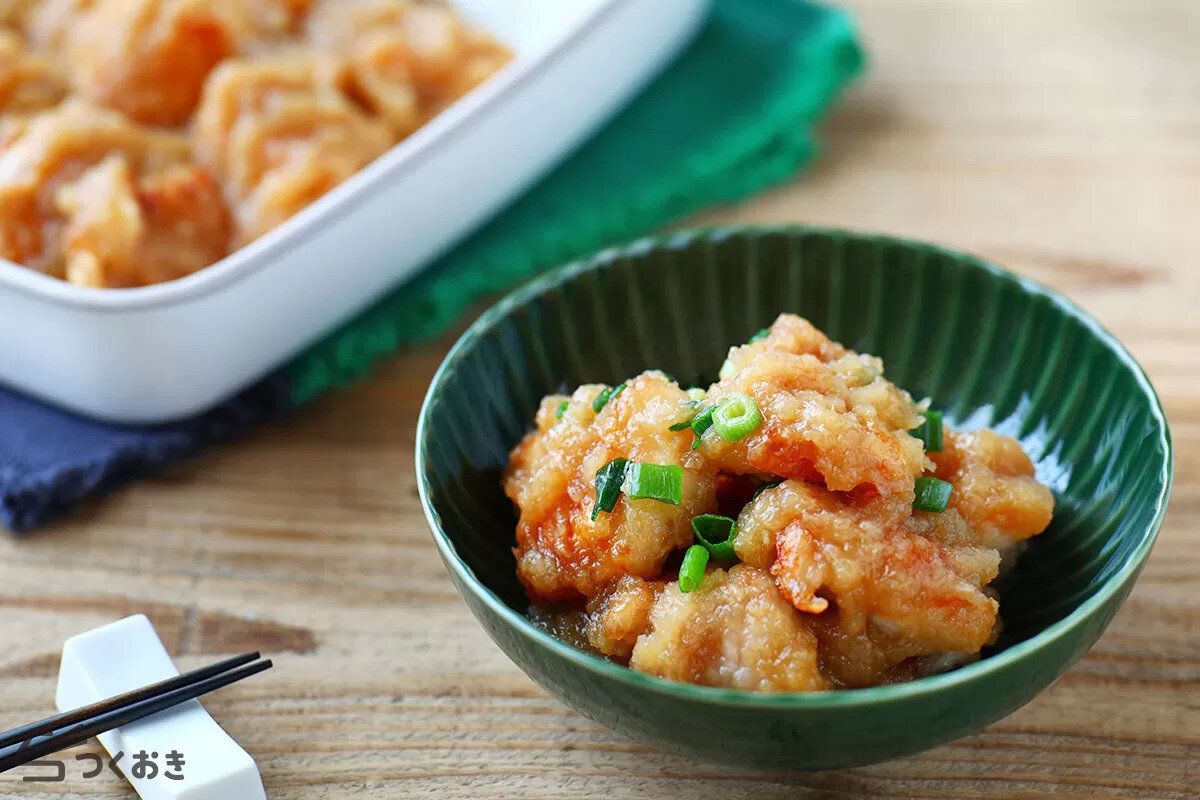 鶏のから揚げポン酢おろしソース