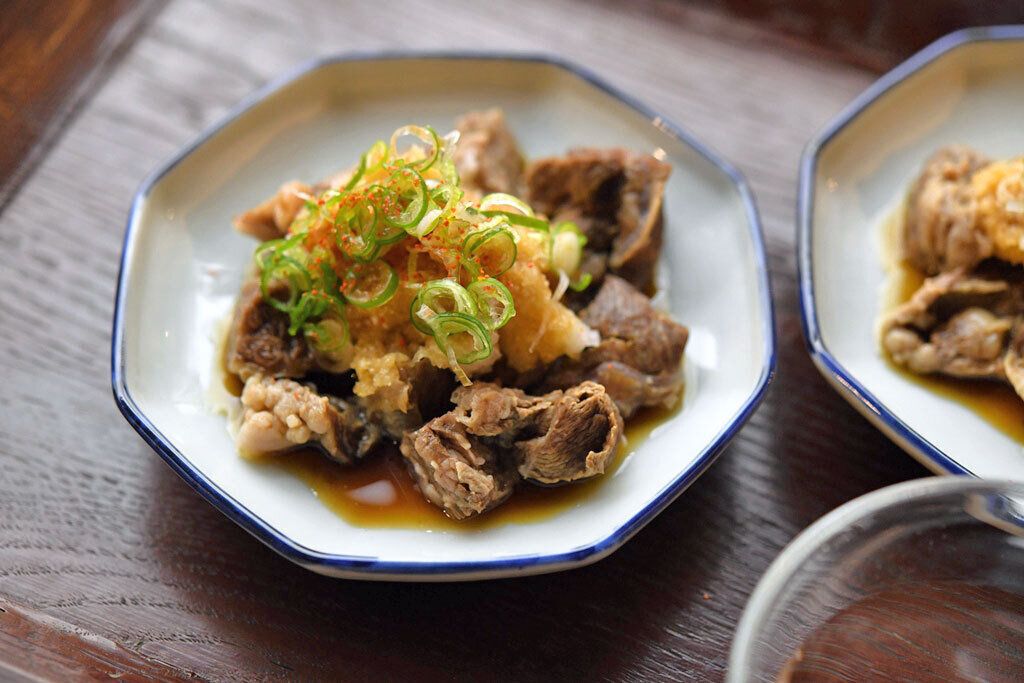 牛すじおろしポン酢