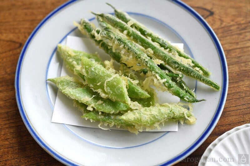 いんげん・モロッコいんげんの天ぷらのレシピ