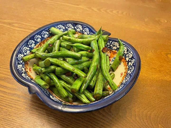 いんげんのニンニク醤油炒め