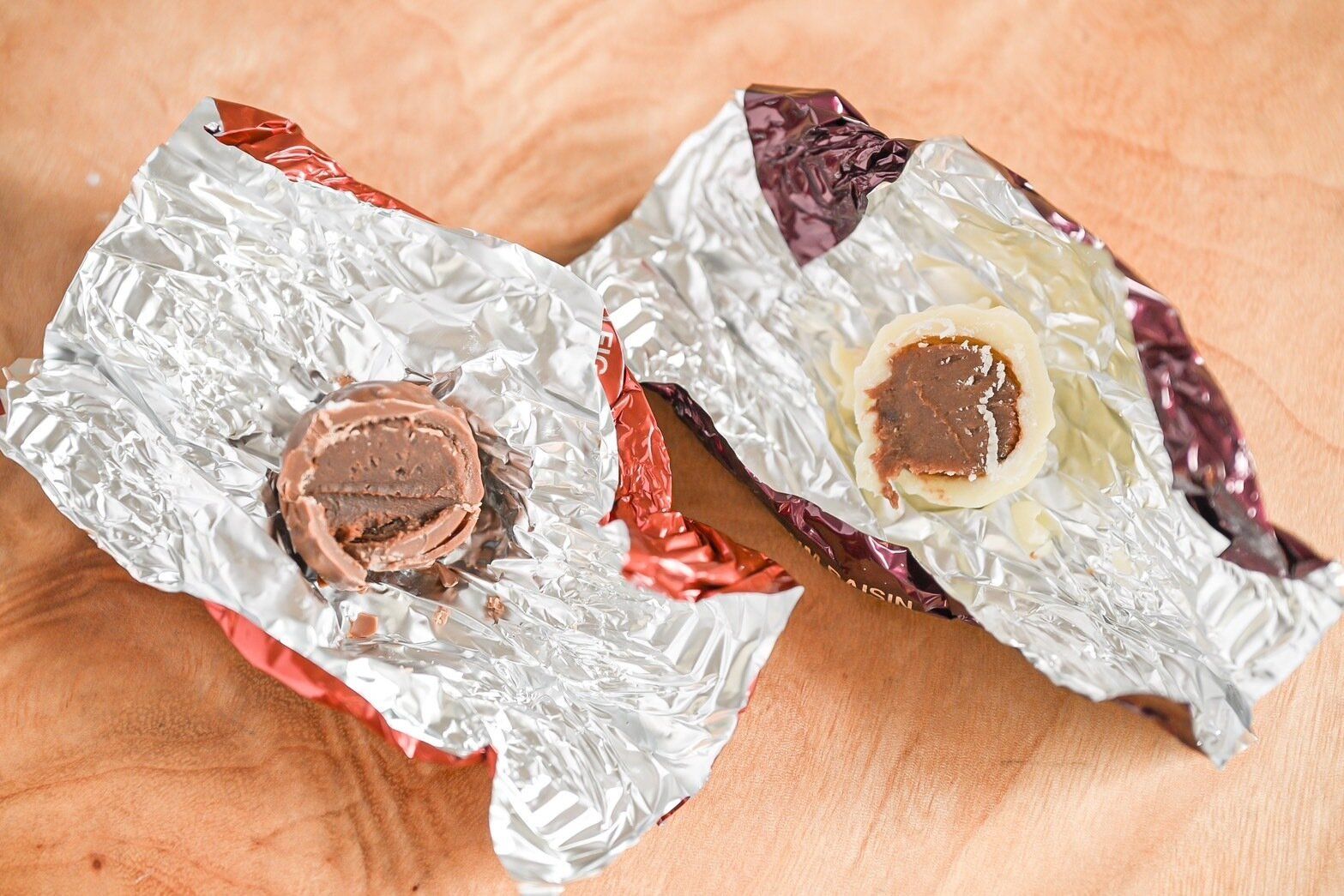 ラムレーズン&フィグブランデーの断面