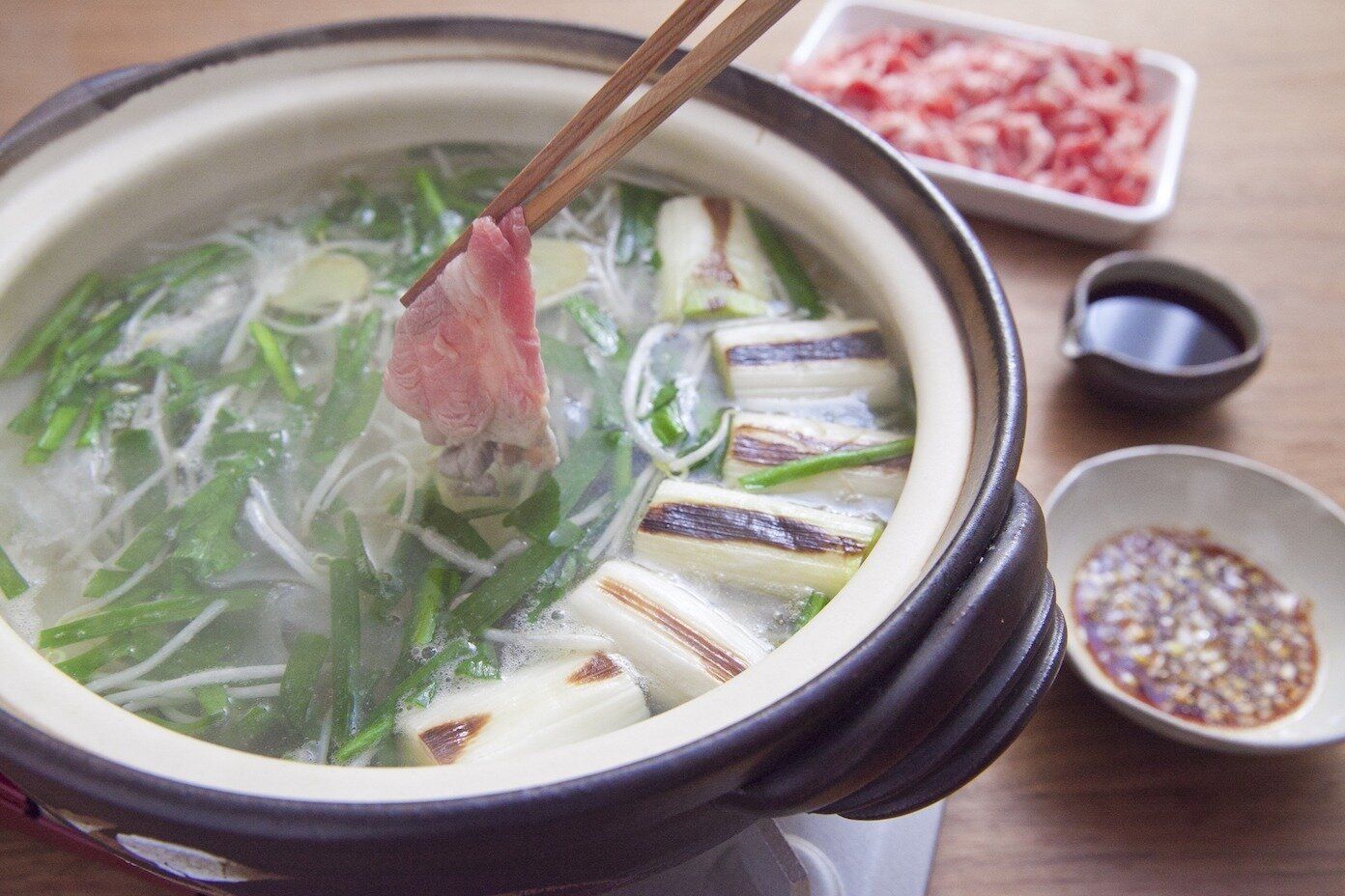 大根入りラムしゃぶ