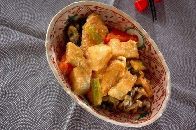 大根と手羽中のゴマみそ煮