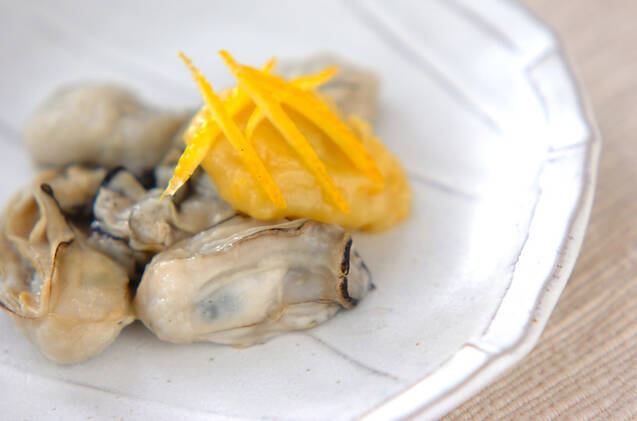 カキのユズみそ