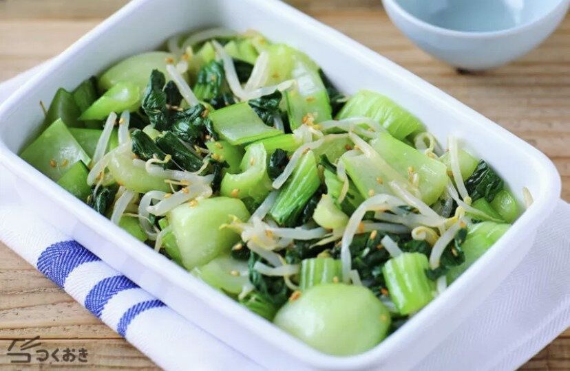 チンゲン菜ともやしのナムル