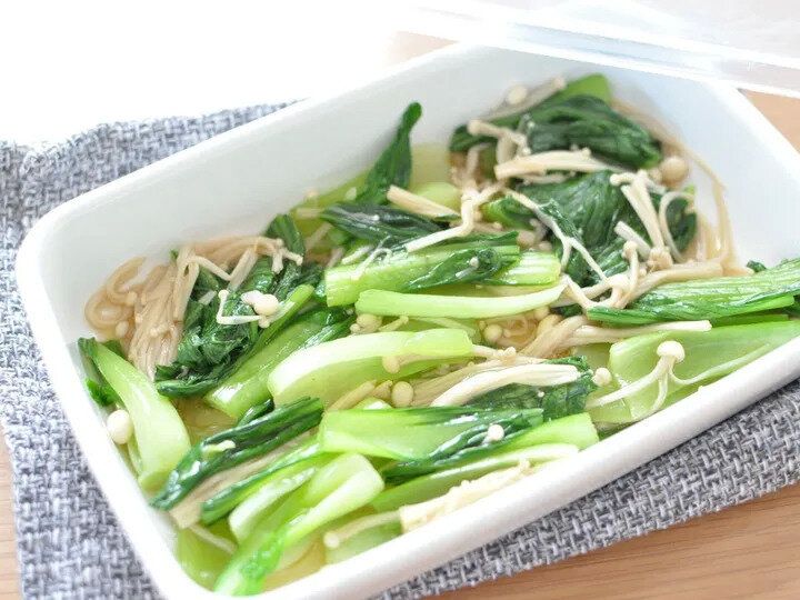 チンゲン菜とえのきのやみつきナムル