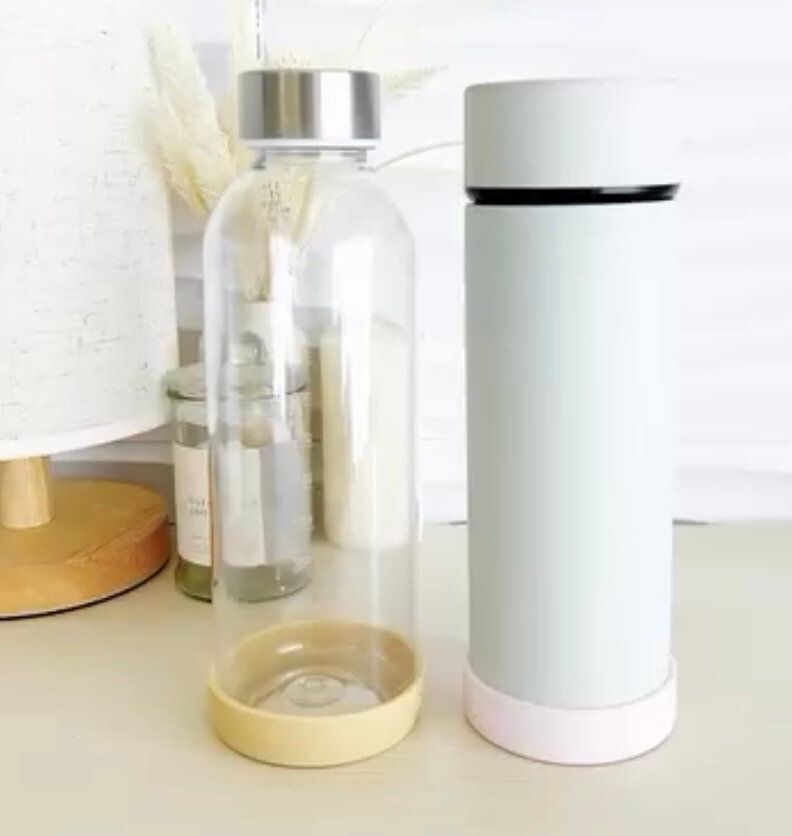 水筒の底を守る！「水筒の底カバー」