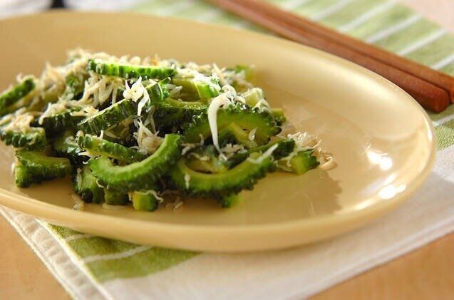 シラスとゴーヤの簡単炒め