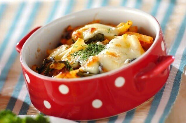 簡単トマトソース焼き