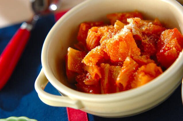 マカロニ入りトマト煮