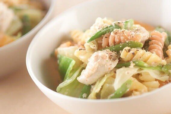 マカロニとろろマヨ