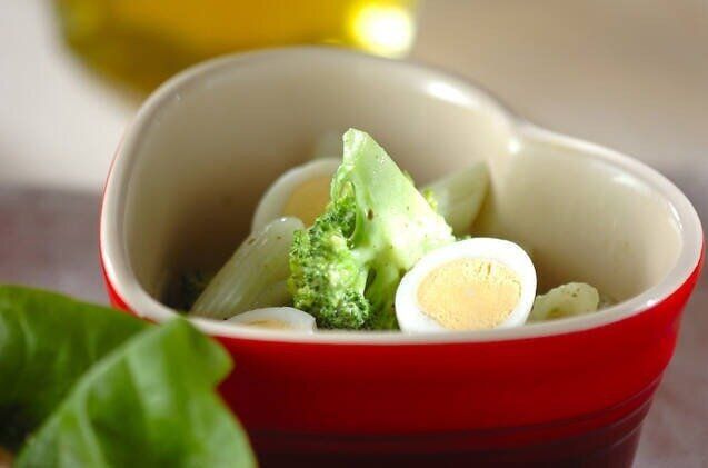 マカロニバジルサラダ