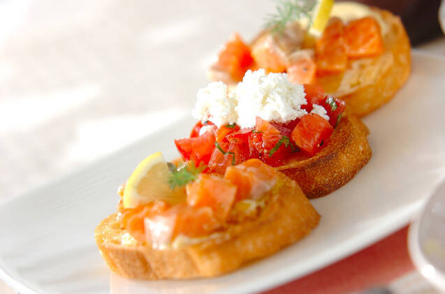 サーモンカナッペ