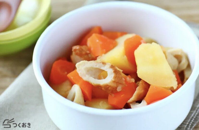 じゃがいもとちくわの煮物