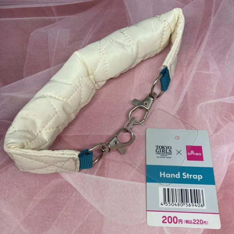 220円には見えない高見え！見つけたら絶対買って！おしゃれで機能も充実のDAISOｘTGC「ハンドストラップ」に大満足