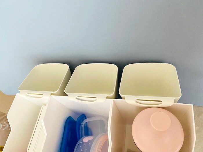 シンク下の収納にイケアのスンネルスタを使う