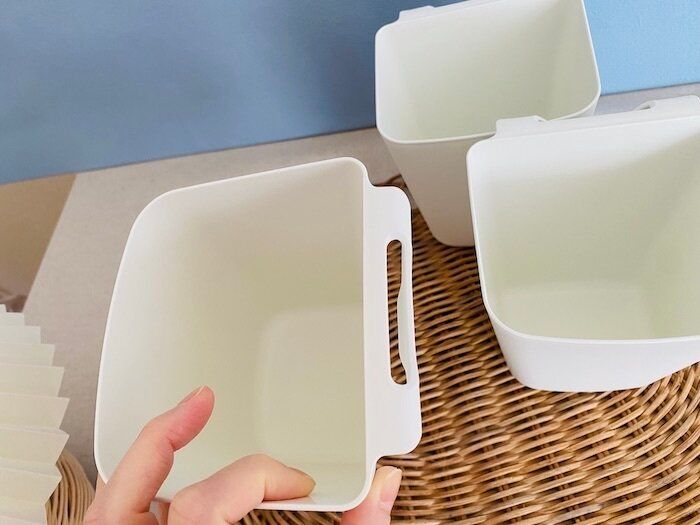 ひっかけて収納できるケース