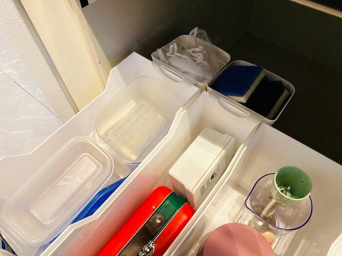 スンネルスタをキッチン収納に設置