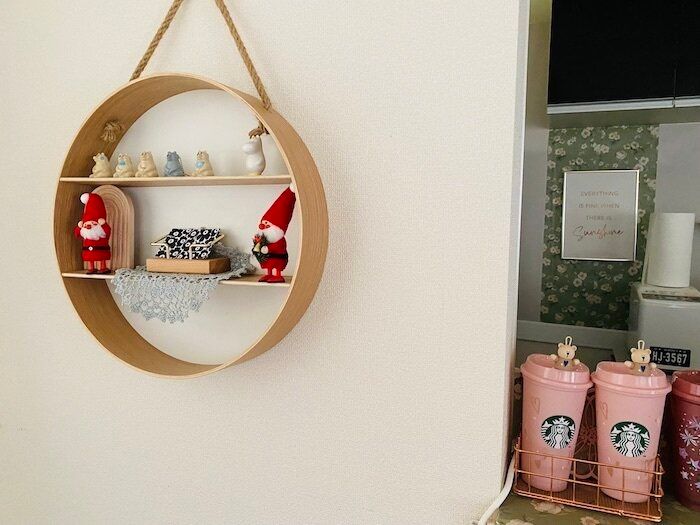 ニトリのウォールシェルフ