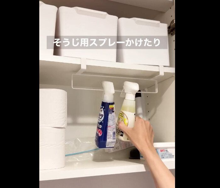 【セリア】引っかけるだけ!キッチンワイヤーフリーバー